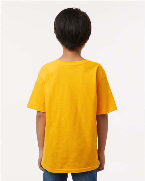 Youth Gold Soft Touch T-Shirt - Gold
