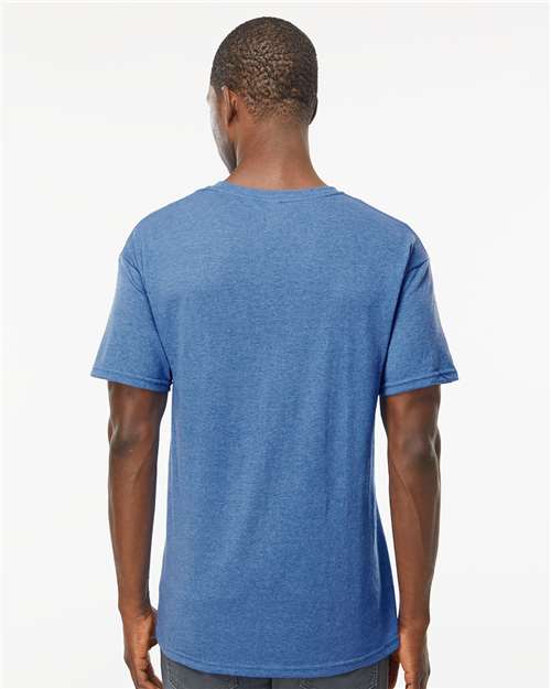 Men's Gold Soft Touch T-Shirt - Heather Royal