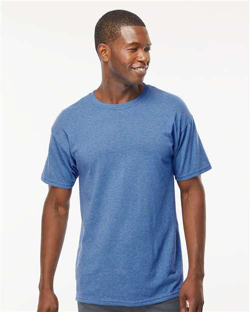 Men's Gold Soft Touch T-Shirt - Heather Royal