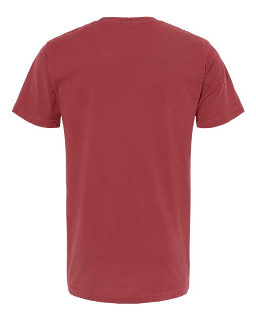 Unisex Vintage Garment-Dyed T-Shirt - Crimson