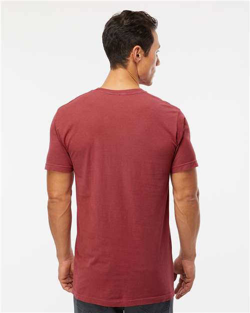 Unisex Vintage Garment-Dyed T-Shirt - Crimson
