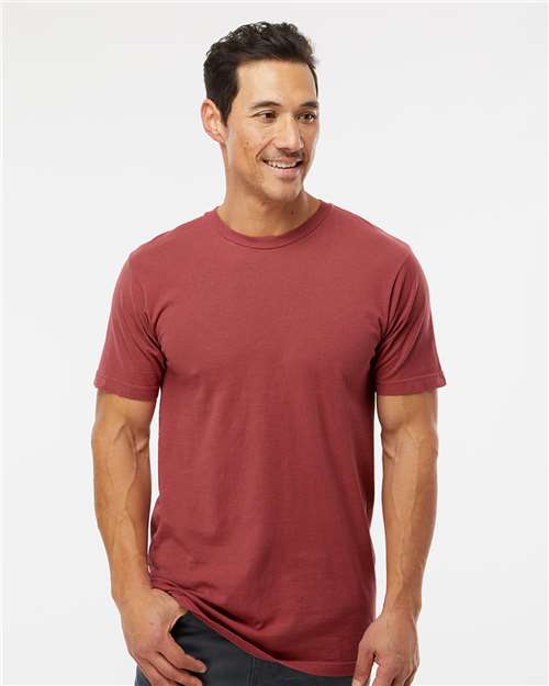 Unisex Vintage Garment-Dyed T-Shirt - Crimson