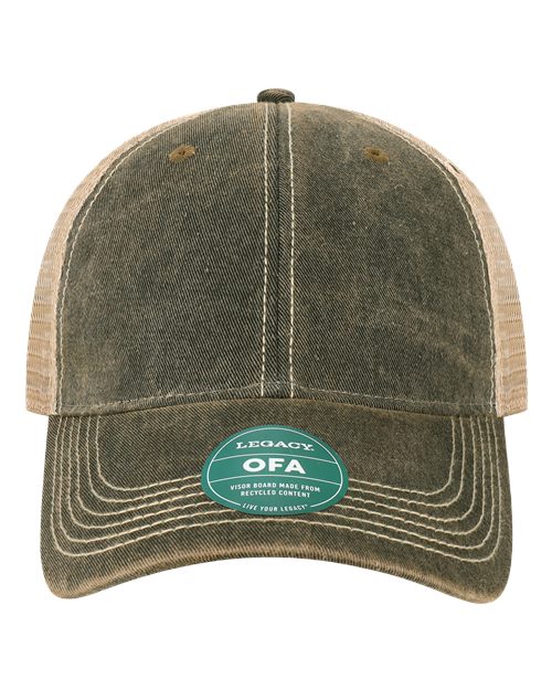 Old Favorite Trucker Cap - Black/ Khaki