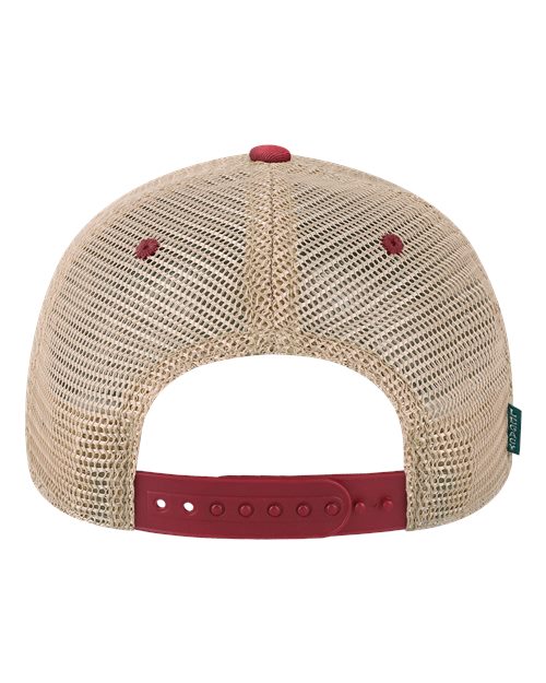 Old Favorite Trucker Cap - Cardinal/ Khaki