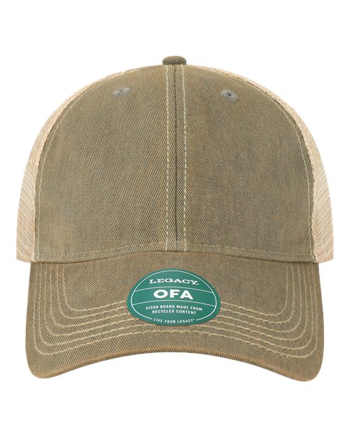 Old Favorite Trucker Cap - Grey/ Khaki