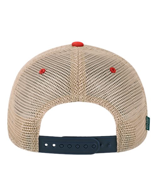 Old Favorite Trucker Cap - Navy/ Scarlet Red/ Khaki