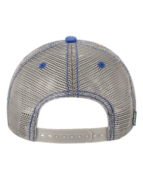 Dashboard Trucker Cap - Royal/ Grey