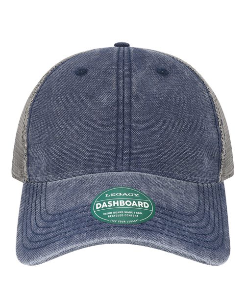 Dashboard Trucker Cap - Navy/ Grey