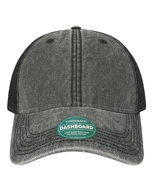 Dashboard Trucker Cap - Black