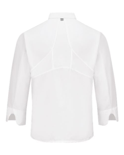 Mimix™ Ten Knot Button Chef Coat with OilBlok - White