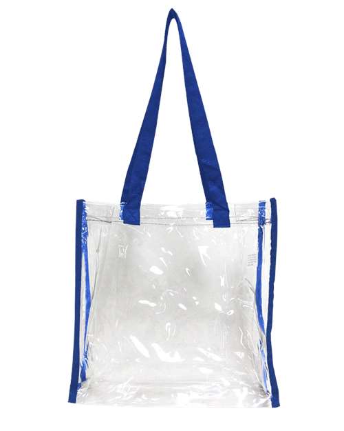 Clear Value Tote - Royal
