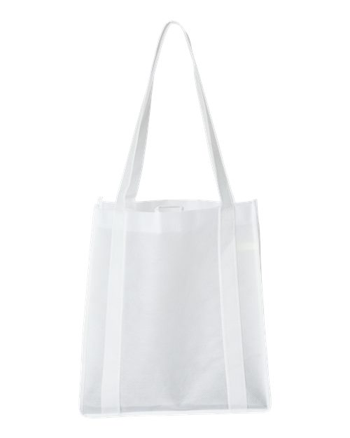 Non-Woven Reusable Shopping Bag - White