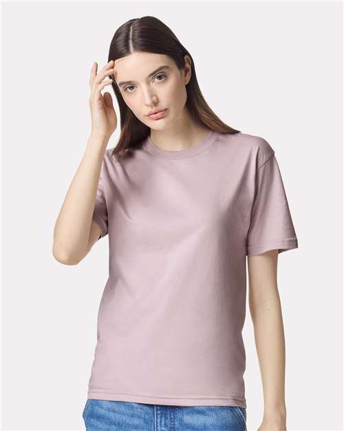 Unisex Fine Jersey Tee - Blush