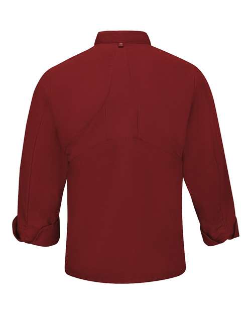Mimix™ Chef Coat with OilBlok - Fireball Red