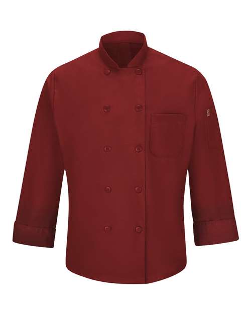 Mimix™ Chef Coat with OilBlok - Fireball Red