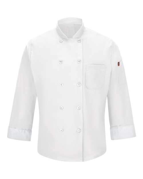 Mimix™ Chef Coat with OilBlok - White
