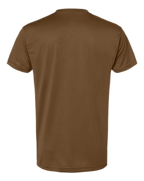 Unisex USA-Made Performance T-Shirt - Coyote Brown