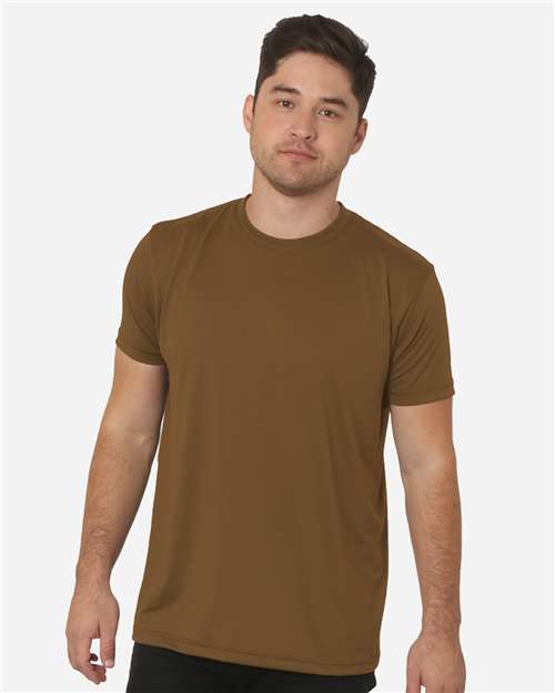 Unisex USA-Made Performance T-Shirt - Coyote Brown
