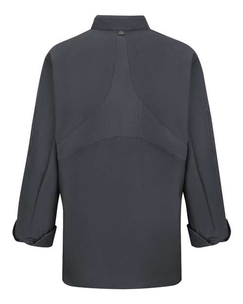 Women's Mimix™ Chef Coat with OilBlok - Charcoal