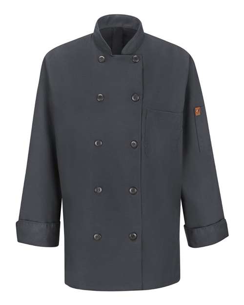 Women's Mimix™ Chef Coat with OilBlok - Charcoal