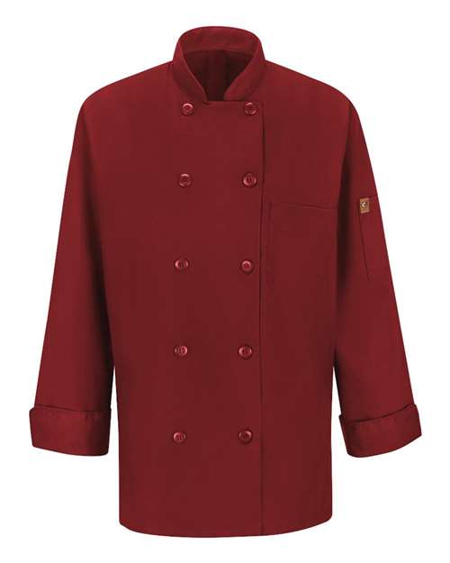 Women's Mimix™ Chef Coat with OilBlok - Fireball Red
