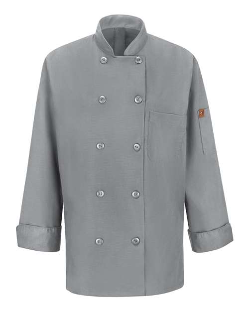Women's Mimix™ Chef Coat with OilBlok - Grey