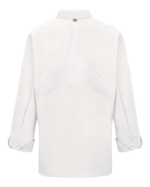 Women's Mimix™ Chef Coat with OilBlok - White