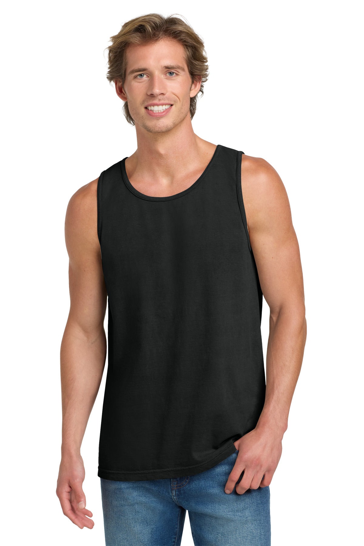 COMFORT COLORS  Heavyweight Ring Spun Tank Top - Black