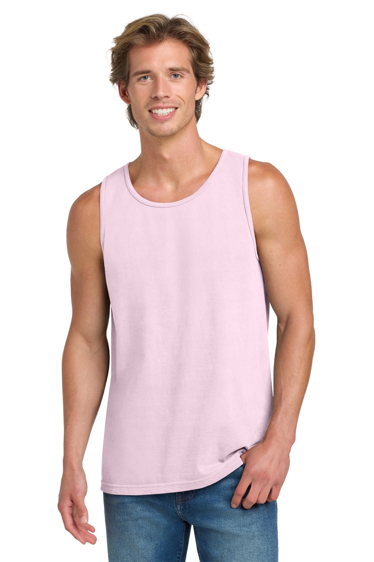 COMFORT COLORS  Heavyweight Ring Spun Tank Top - Blossom