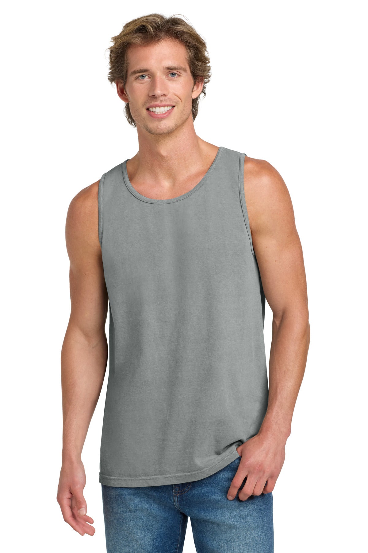 COMFORT COLORS  Heavyweight Ring Spun Tank Top - Granite