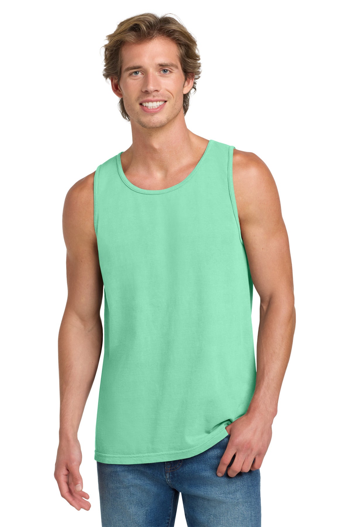 COMFORT COLORS  Heavyweight Ring Spun Tank Top - Island Reef