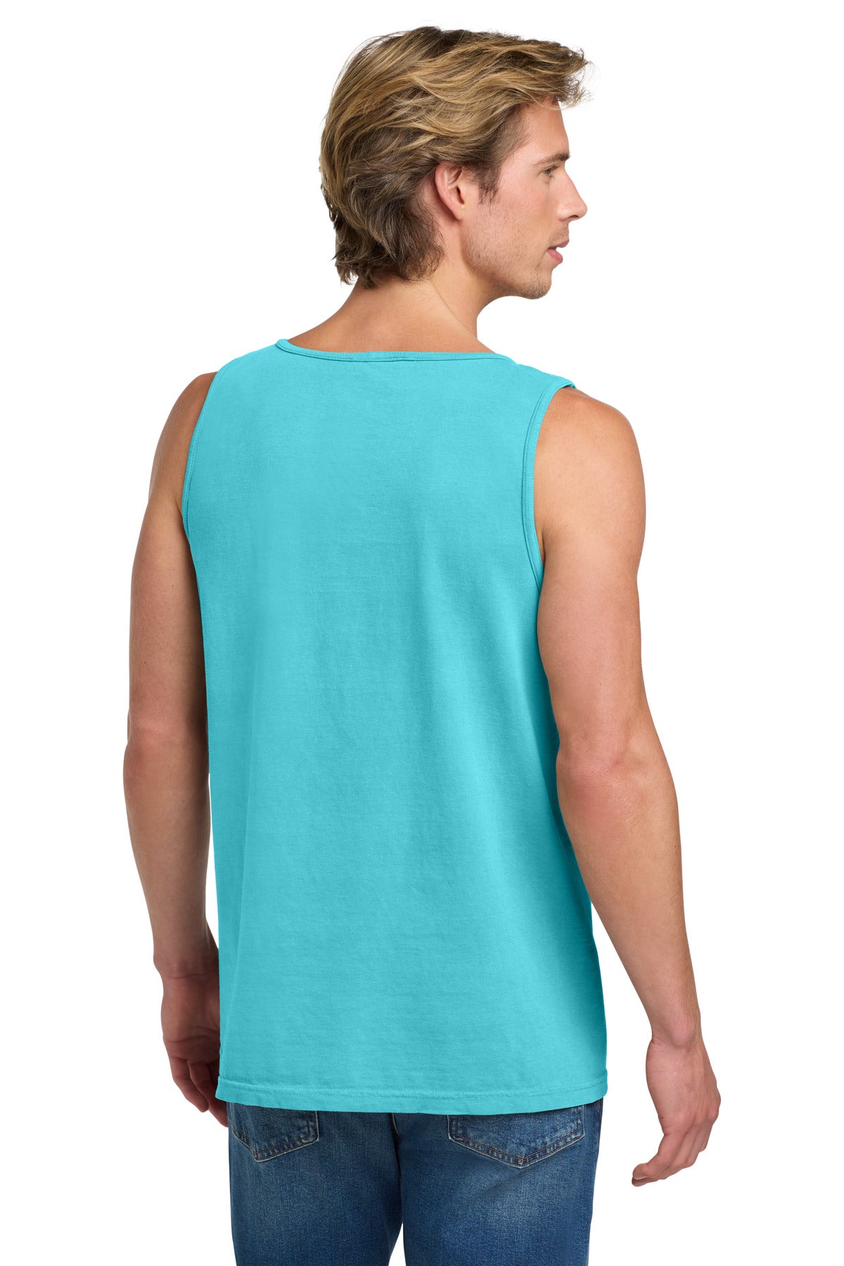 COMFORT COLORS  Heavyweight Ring Spun Tank Top - Lagoon
