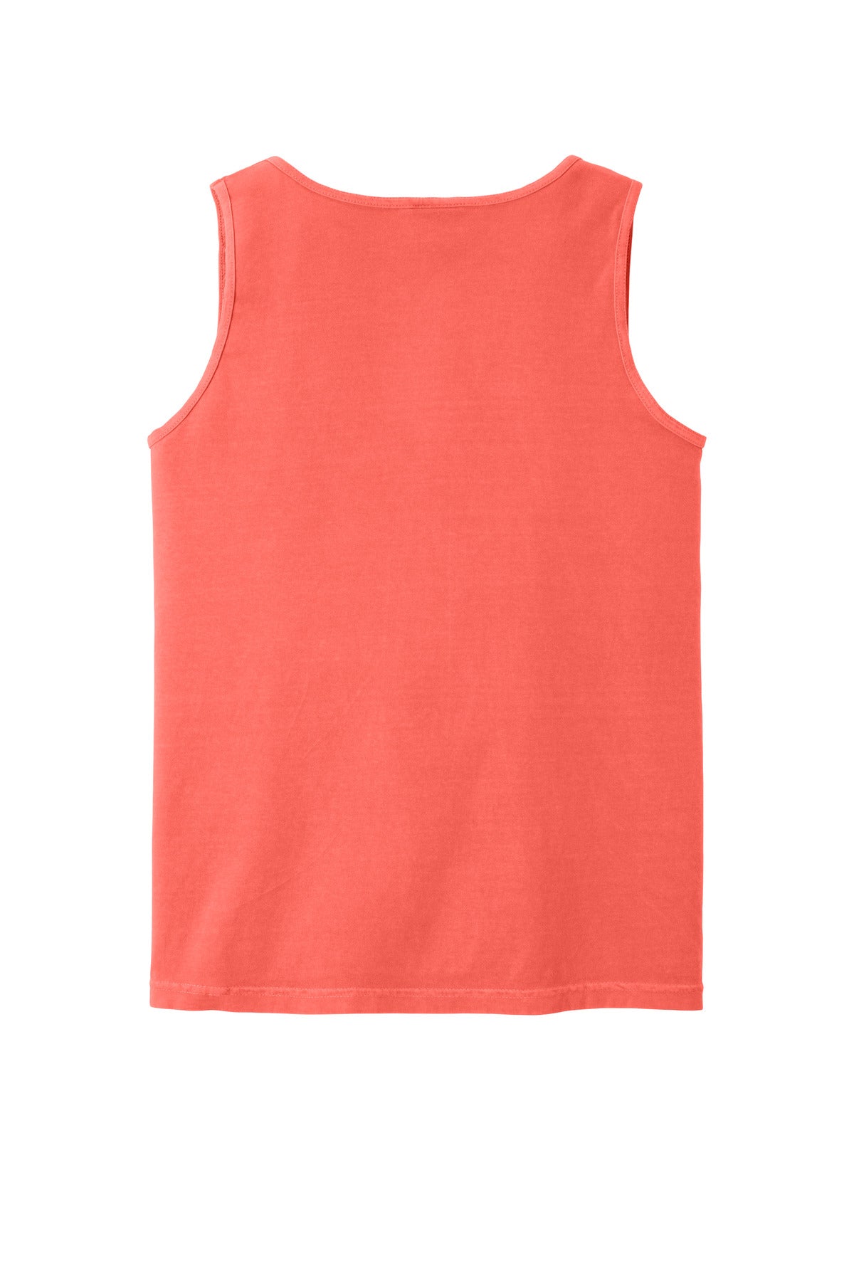 COMFORT COLORS  Heavyweight Ring Spun Tank Top - Neon Red Orange