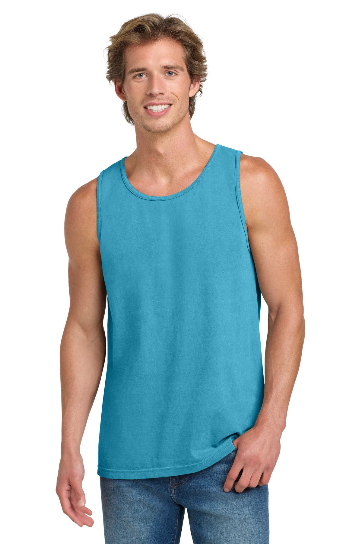 COMFORT COLORS  Heavyweight Ring Spun Tank Top - Sapphire
