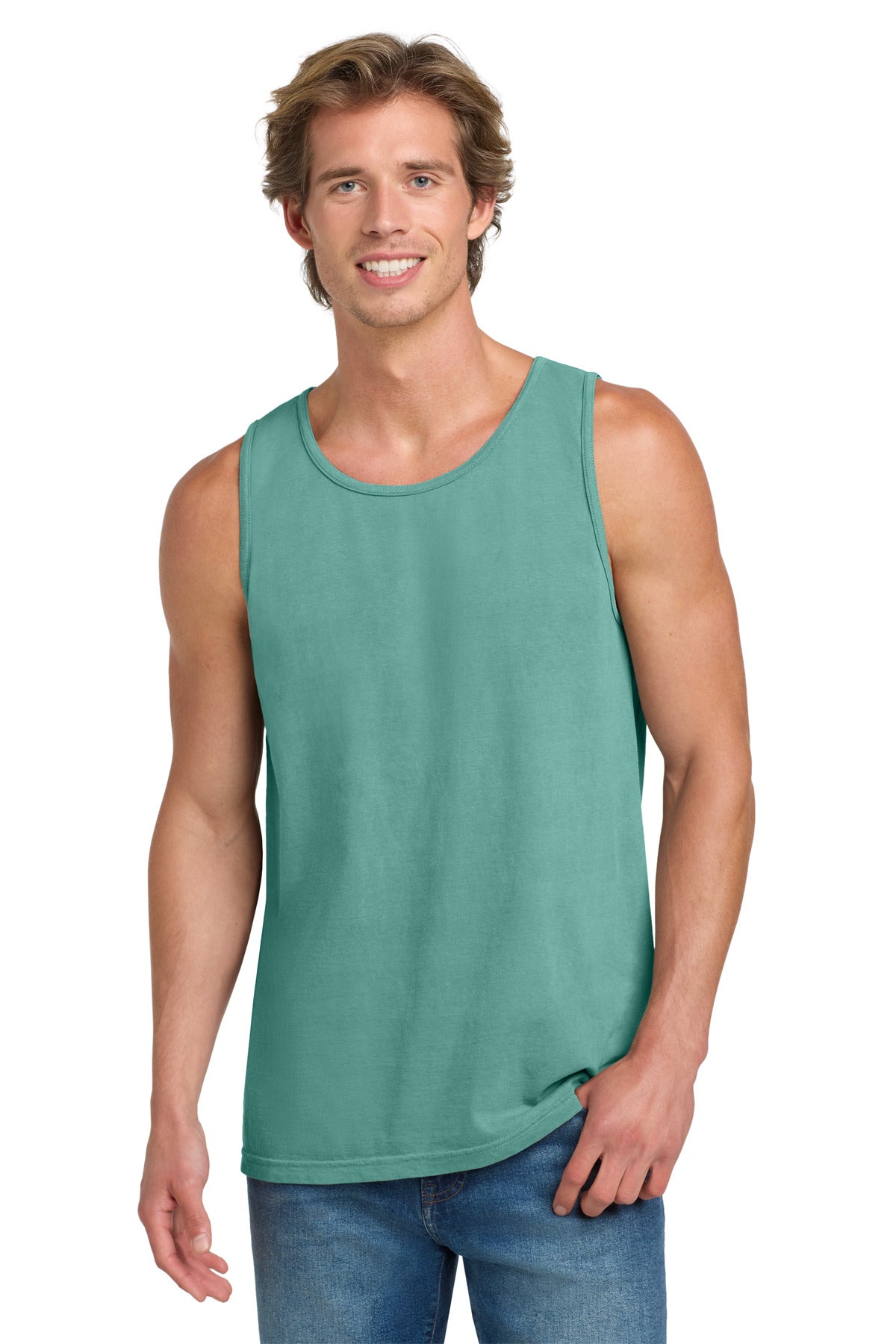 COMFORT COLORS  Heavyweight Ring Spun Tank Top - Seafoam