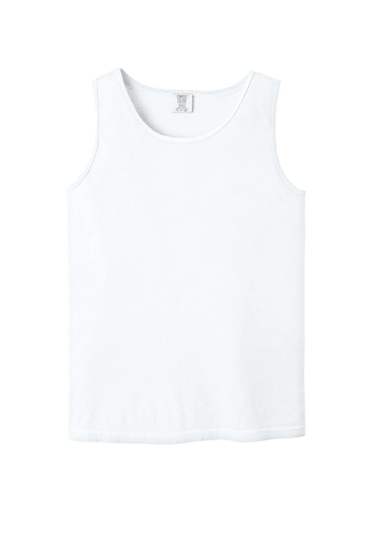 COMFORT COLORS  Heavyweight Ring Spun Tank Top - White