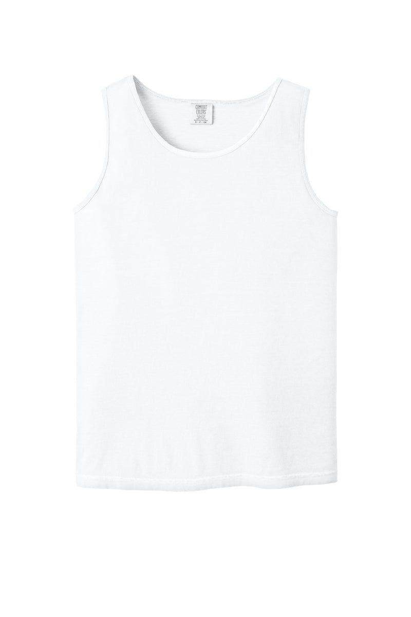 COMFORT COLORS  Heavyweight Ring Spun Tank Top - White