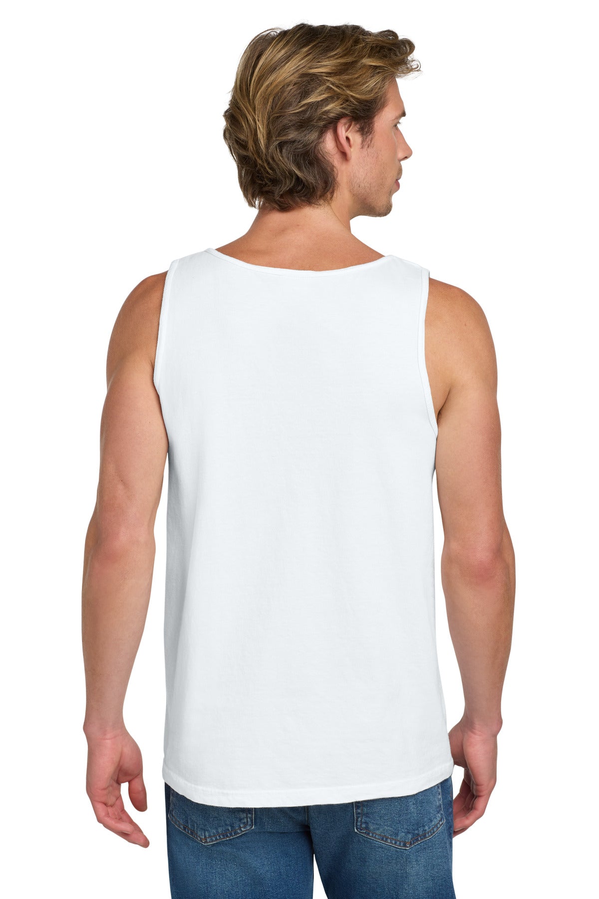 COMFORT COLORS  Heavyweight Ring Spun Tank Top - White