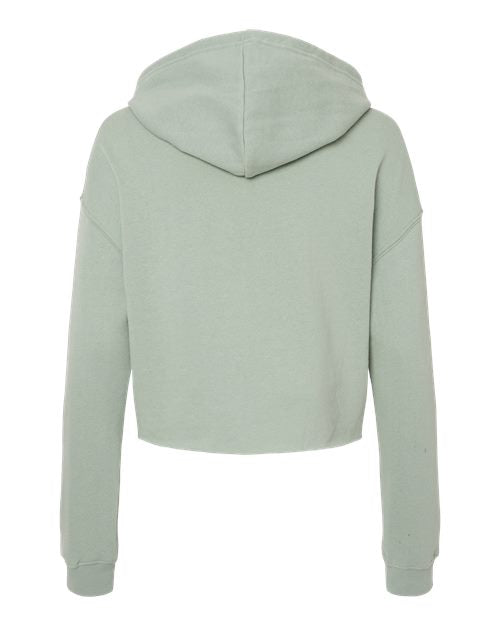 Women’s Lightweight Crop Hooded Sweatshirt - Sage