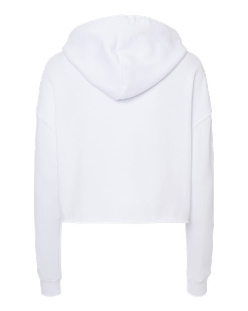 Women’s Lightweight Crop Hooded Sweatshirt - White