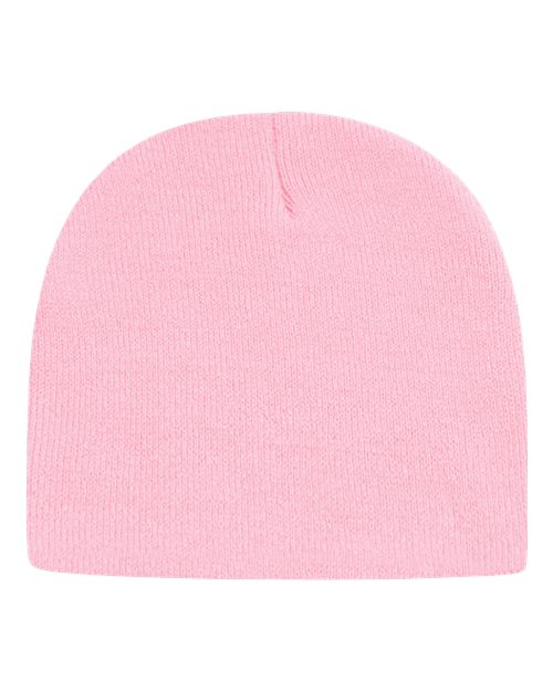 USA-Made 8 1/2" Beanie - Pink