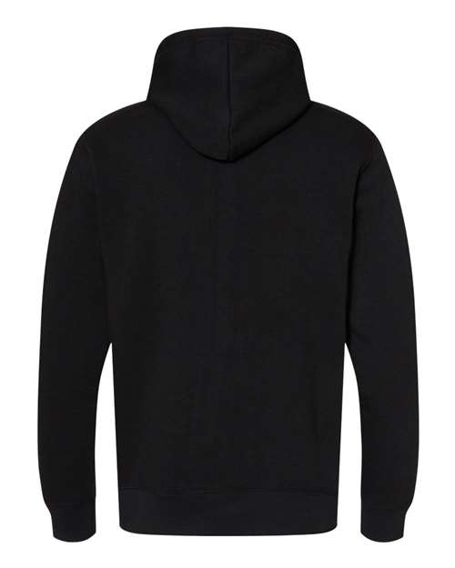 Men's Gaiter Fleece Hooded Sweatshirt - Black