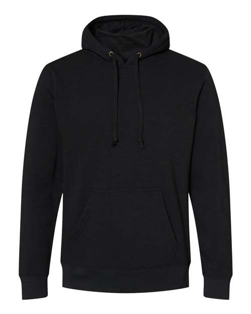 Men's Gaiter Fleece Hooded Sweatshirt - Black