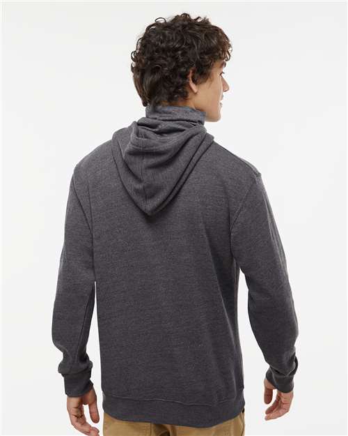 Men's Gaiter Fleece Hooded Sweatshirt - Black Heather