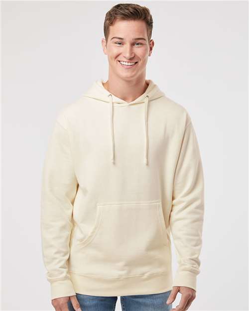 Unisex Midweight Hooded Sweatshirt - Bone