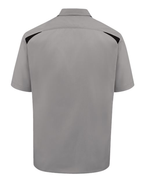 Men's Tall Short Sleeve Performance Team Shirt - Smoke/ Black