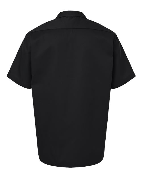 Men's Short Sleeve Work Shirt - Black