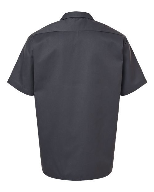 Men's Short Sleeve Work Shirt - Charcoal