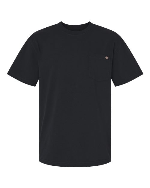 Men's Tall Traditional Heavyweight T-Shirt - Black