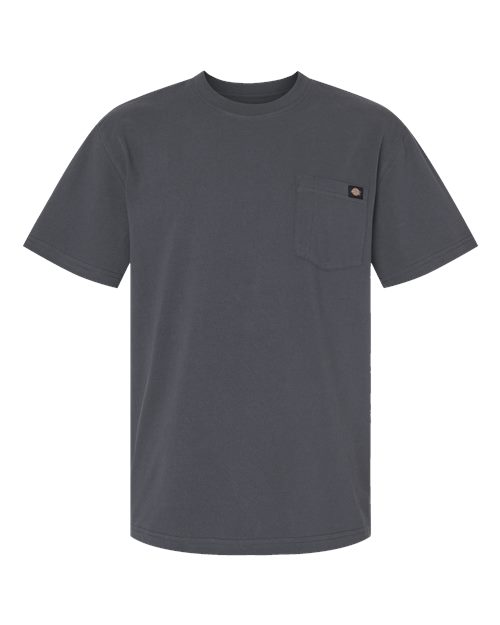 Men's Tall Traditional Heavyweight T-Shirt - Charcoal